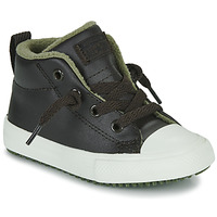 Schuhe Kinder Sneaker High Converse Chuck Taylor All Star Street Boot Leather Mid Braun,