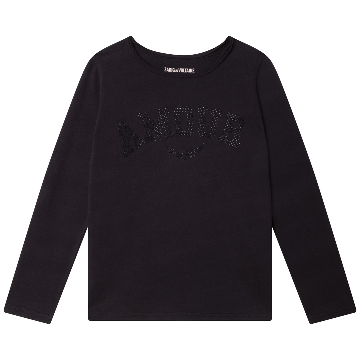 Abbigliamento Bambina T-shirts a maniche lunghe Zadig & Voltaire X15356-09B 