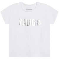 Kleidung Mädchen T-Shirts Zadig & Voltaire X15370-10B Weiß