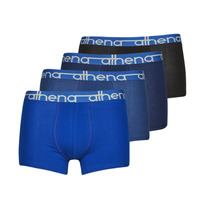 Unterwäsche Herren Boxer Athena EASY JEAN X4 Blau