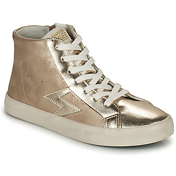 Schuhe Damen Sneaker High Le Temps des Cerises SOHO Golden