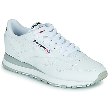 Schuhe Sneaker Low Reebok Classic CLASSIC LEATHER Weiß / Grau