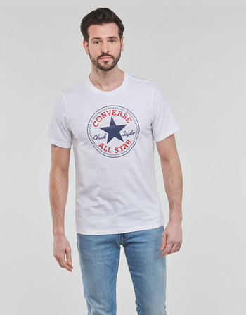 Converse GO-TO CHUCK TAYLOR CLASSIC PATCH TEE Weiß