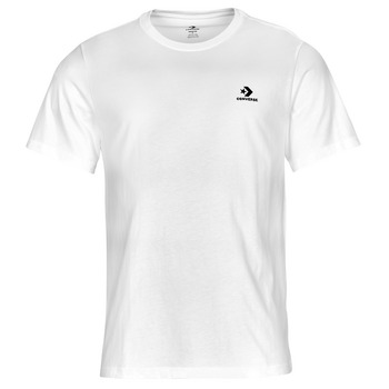 Kleidung Herren T-Shirts Converse GO-TO EMBROIDERED STAR CHEVRON TEE Weiß