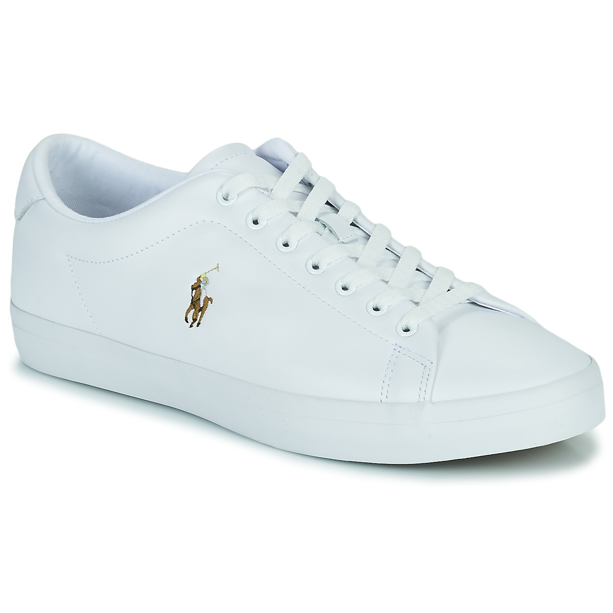 Schuhe Sneaker Low Polo Ralph Lauren LONGWOOD-SNEAKERS-VULC Weiß