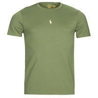 Kleidung Herren T-Shirts Polo Ralph Lauren G224SC16-SSCNCMSLM1-SHORT SLEEVE-T-SHIRT Khaki / Olive / Khaki