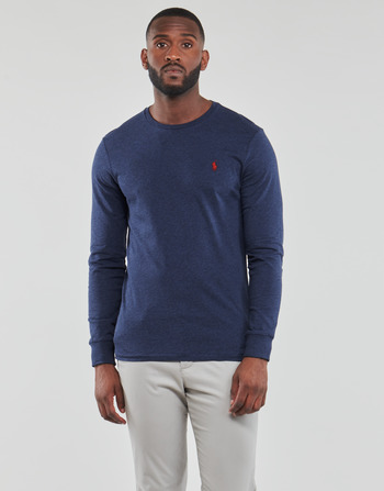 Abbigliamento Uomo T-shirts a maniche lunghe Polo Ralph Lauren K224SC08-LSCNCMSLM5-LONG SLEEVE-T-SHIRT 
