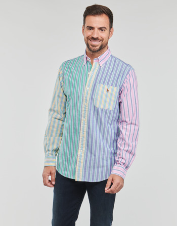 Vêtements Homme Chemises manches longues Polo Ralph Lauren Z224SC31-CUBDPPPKS-LONG SLEEVE-SPORT SHIRT 