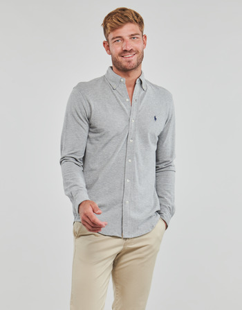 Vêtements Homme Chemises manches longues Polo Ralph Lauren KSC02A-LSFBBDM5-LONG SLEEVE-KNIT 