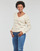 Kleidung Damen Pullover Pieces PCBIBBI LS V-NECK KNIT Weiß
