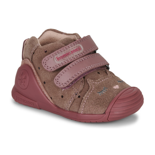 Schuhe Mädchen Sneaker Low Biomecanics BIOGATEO CASUAL Braun,