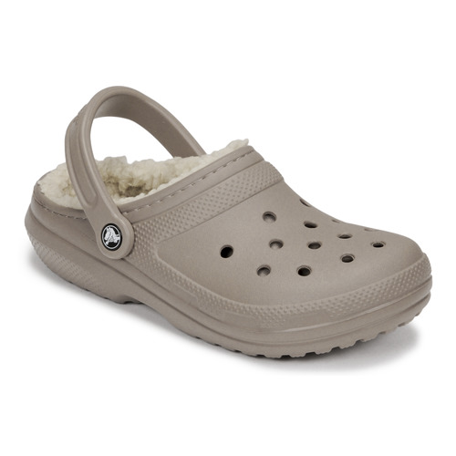 Schuhe Pantoletten / Clogs Crocs CLASSIC LINED CLOG Beige