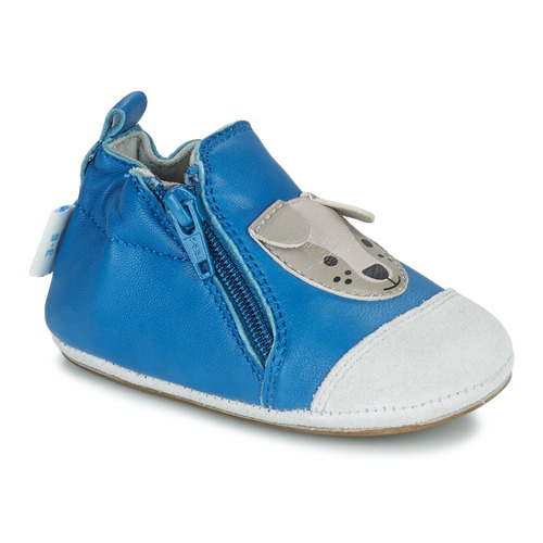 Schuhe Kinder Babyschuhe Robeez CHOU DOG Blau