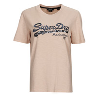 Abbigliamento Donna T-shirt maniche corte Superdry VINTAGE LOGO BOROUGH TEE 