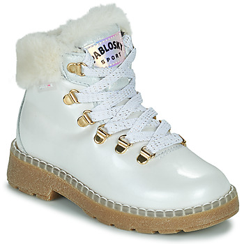 Schuhe Mädchen Boots Pablosky 415909 Weiß