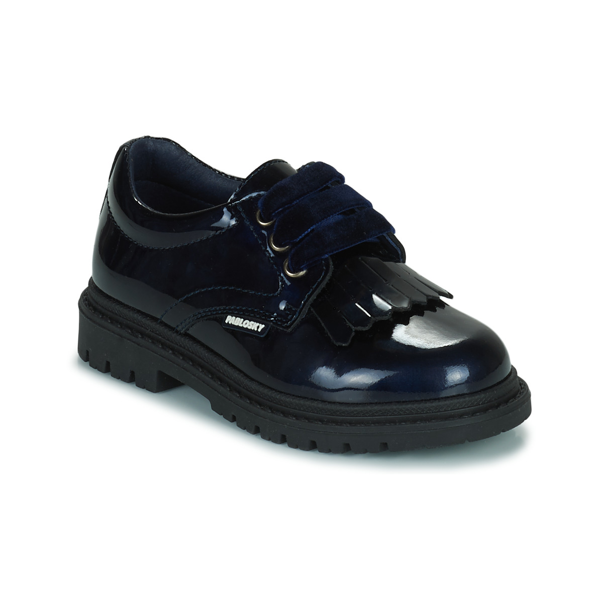 Schuhe Mädchen Derby-Schuhe Pablosky 347829 Marineblau