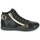 Schuhe Damen Sneaker High Pataugas PALME MIX Golden