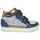 Schuhe Mädchen Sneaker High Shoo Pom PLAY EASY CO Marineblau / Silbrig / Golden