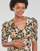 Kleidung Damen Maxikleider Only ONLAVRIL FR 2/4 SLIT CALF DRESS Bunt