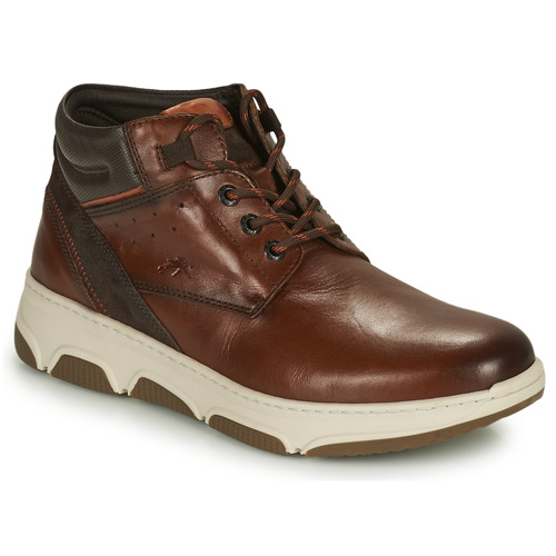 Schuhe Herren Sneaker High Fluchos 1346-HABANA-CAMEL Braun,