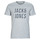 Kleidung Herren T-Shirts Jack & Jones JJXILO TEE SS CREW NECK Grau
