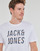 Kleidung Herren T-Shirts Jack & Jones JJXILO TEE SS CREW NECK Weiß