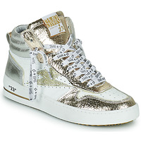 Schuhe Damen Sneaker High Semerdjian QUITO Golden / Weiß