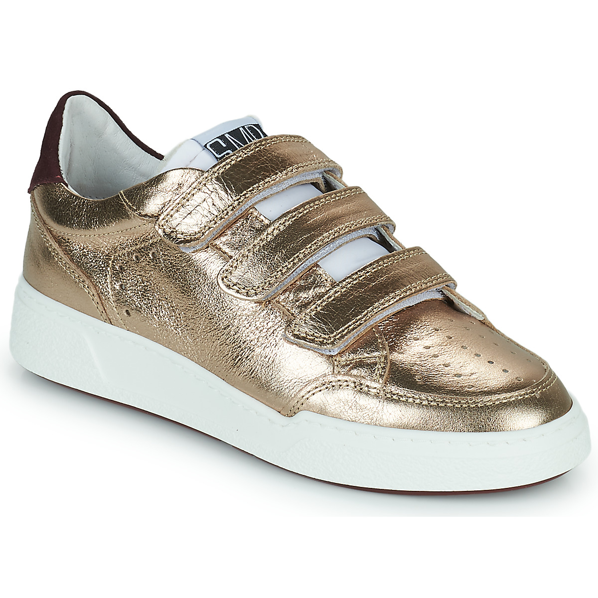 Schuhe Damen Sneaker Low Semerdjian VELOX Golden