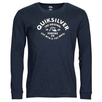 Abbigliamento Uomo T-shirts a maniche lunghe Quiksilver SCRIPT TALK LS 