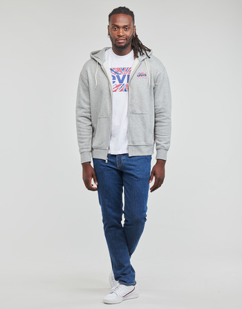 Levi's RELAXED GRAPHIC ZIPUP Grau