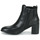 Schuhe Damen Low Boots The Divine Factory QL4723-NOIR    