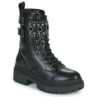 Chaussures Femme Boots The Divine Factory HX4703-NOIR 