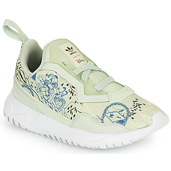 Schuhe Kinder Sneaker Low adidas Originals ORIGINALS FLEX EL I Weiß