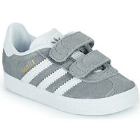 Schuhe Kinder Sneaker Low adidas Originals GAZELLE CF I Grau