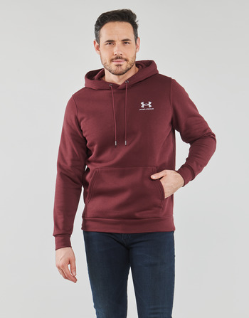 Kleidung Herren Sweatshirts Under Armour UA Essential Fleece Hoodie Kastanienbraun
