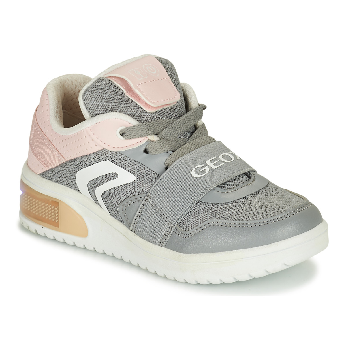 Chaussures Fille Baskets montantes Geox J XLED GIRL 
