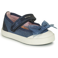 Schuhe Mädchen Sandalen / Sandaletten Geox B KILWI G. E - TEL GLI+SIN.PER Marineblau