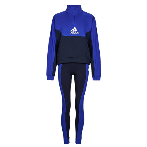 Kleidung Damen Jogginganzüge Adidas Sportswear W HZ & T TS Marineblau