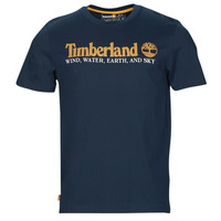 Kleidung Herren T-Shirts Timberland Wind Water Earth And Sky SS Front Graphic Tee Blau / Marineblau