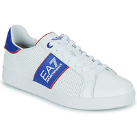 Schuhe Sneaker Low Emporio Armani EA7  Weiß / Blau / Rot