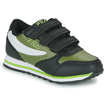 Schuhe Kinder Sneaker Low Fila ORBIT VELCRO LOW Khaki
