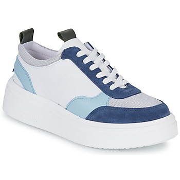 Schuhe Sneaker Low Yurban BELFAST Weiß / Marineblau