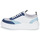 Schuhe Sneaker Low Yurban BELFAST Weiß / Marineblau