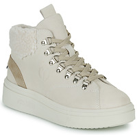 Schuhe Damen Sneaker High Yurban GRENOBLE Weiß