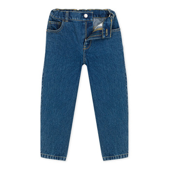 Kleidung Jungen Straight Leg Jeans Petit Bateau CARLO Blau