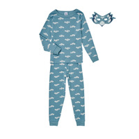 Kleidung Mädchen Pyjamas/ Nachthemden Petit Bateau CHOUCROUTE Blau