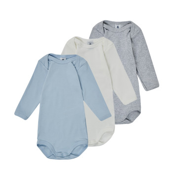 Kleidung Jungen Pyjamas/ Nachthemden Petit Bateau LOT 3 BODY Bunt