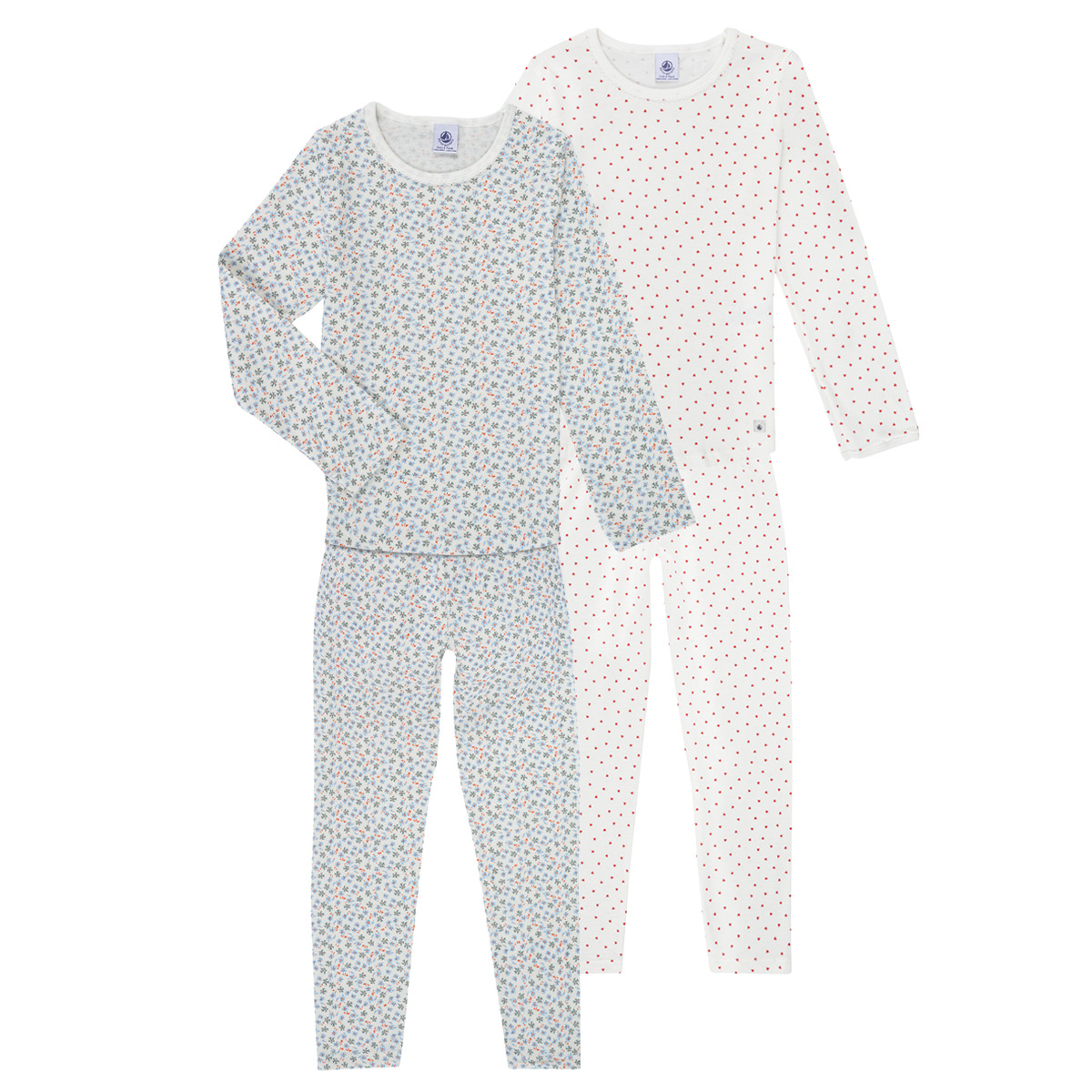 Kleidung Mädchen Pyjamas/ Nachthemden Petit Bateau LOT CUZABE Bunt