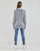 Kleidung Damen Hemden Desigual MARTA Weiß / Marineblau