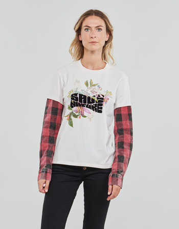 Abbigliamento Donna T-shirts a maniche lunghe Desigual CLEA 